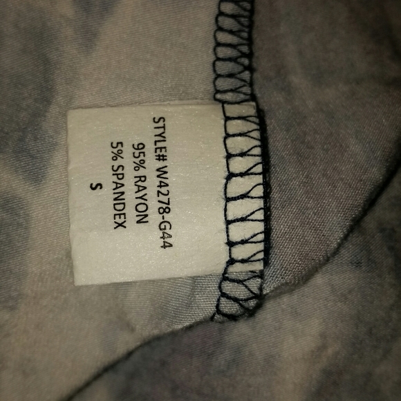 Tie dyed abstract maxi skirt, S - Picture 5 of 6